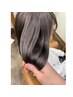 ケアカラー、カット、髪質改善トリートメント　￥23830