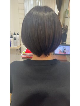 ラグーナ(Laguna) 【小顔】大人可愛い丸みショートボブ☆お手入れ簡単まとまるヘア