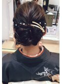 【卒業式☆袴着付け・ヘアアレンジ・メイク】