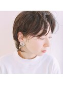 ラフに大人ショート