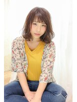 リタ(Lita)&nbsp;伸ばしかけ無造作パーマ×フォギーベージュ☆