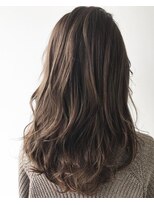 エル(LE)&nbsp;ワンレンクラシカル斜めバングボルドー