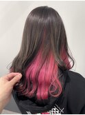 【Zina 梅田】 ロング×インナーブリーチ
