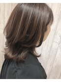 【ひとみ】ホリスティックカラーでツヤウルフスタイル