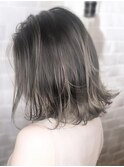 【AUBE HAIR】外国人風カラー_外ハネボブ
