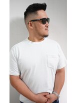 ワンワンオー バーバーショップ 博多店(@110 BARBER SHOP)&nbsp;クロップアップバング