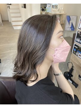 ロックワークオレンジ 西中島店(ROCK WORK ORANGE) 細め 大人可愛いハイライトカラー◎