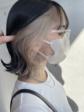 ゲーム 吉祥寺店(GAME) ミルクティーベージュ/ダブルカラー/ケアブリーチ/髪質改善/原宿