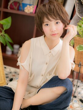 カバーヘア イヴ 戸頭店(COVER HAIR EVE) バレイヤージュラフニュアンスウルフマッシュc5戸頭20代30代40代