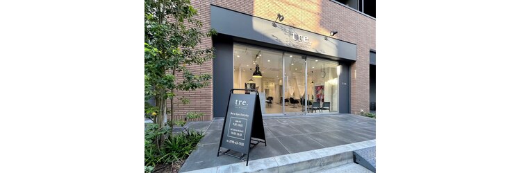 トレ(tre.)のサロンヘッダー