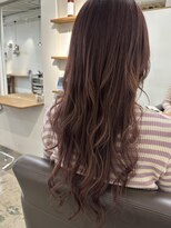 キートス ヘアーデザインプラス(kiitos hair design +) リトーノカラーピンク