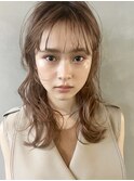 【PARK】ウェットパーマ×シースルーバング