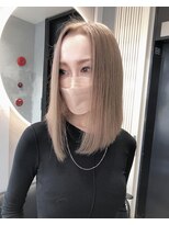 ジゼル(GiseL)&nbsp;ミルクティーベージュダブルカラーインナーカラーケアブリーチ