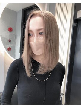 ジゼル(GiseL) ミルクティーベージュダブルカラーインナーカラーケアブリーチ