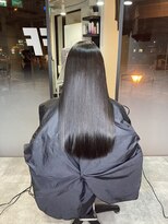 ラフ 難波店(LAFF) #黒髪#ボブルフ#ネビージュ#小顔#ワンレン