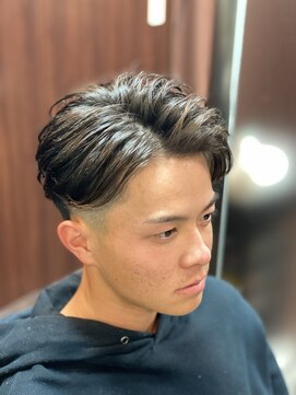 ヒロギンザ 浜松町店(HIRO GINZA) ツーブロックフェードスタイル