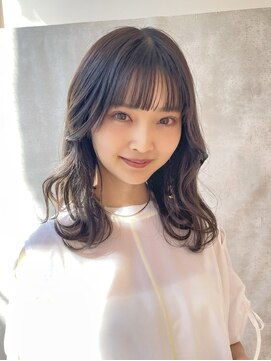 レクタ(recta) アッシュグレージュ ミディアムヘア