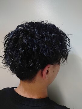 ヘアジーナ(Hair Jina) メンズツーブロック 波スパイラルパーマ☆