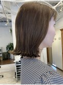 【切りっぱなしボブ】×外ハネスタイリング/20代30代40代