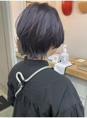 【cuzKLUB】ショートウルフブリーチバイオレット【池袋】