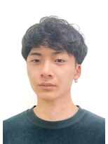 黄ぐまくん美容室 メンズ ツーブロック