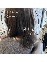ジェネ(jene) オーガニックカラー×ブルーアッシュ