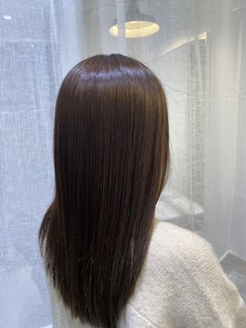 トレ(tre.) 髪質改善カラー×ioLu髪質改善トリートメント【髪質改善】