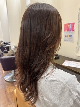 リミットヘアー 大在店(Remit hair) トビラキユウマ　ゆる巻きロング