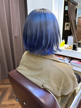 ログ(L.O.G) 【1ケアブリーチ】カット+1ケアブリーチ+カラー+トリートメント