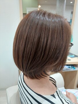 ヘアーズ 本店(HAIRZ) 《HAIRZ 》藤井☆アッシュベージュ艶髪ボブ