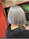 ホワイトシルバー×ターコイズブルー