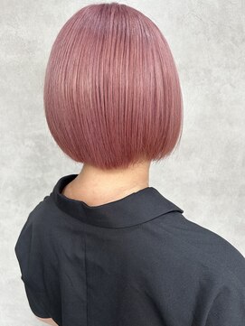 ルノン(LUNON) ピンクベージュカラー/ケアブリーチ/ハイトーン/韓国