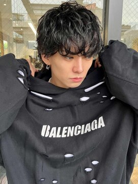 ミンクス 青山店(MINX) 【MINX】メンズ韓国マッシュニュアンスパーマ_青山/表参道