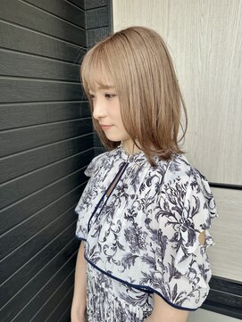 ハイク(HYKE) ミディアムレイヤー/ミルクティベージュ