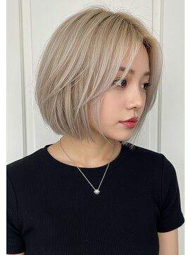オリノ(olino) 【olino】艶ハイトーン20代30代☆アッシュベージュ