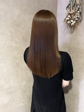 メルバイグラフ 梅田(mel by GRAFF) 「縮毛矯正で叶える理想のストレートヘア」