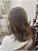 【古澤】ブリーチなし??オリーブベージュ