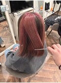 ピンクラベンダー&ダークグレージュ