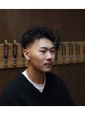 ハードパーマフェードスタイル