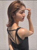 季節の似合わせ夏カラー×ヘーゼルベージュ