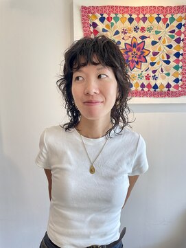 コマイ美容室 レイヤーたっぷりパーマ