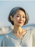 大人のリラックスボブ