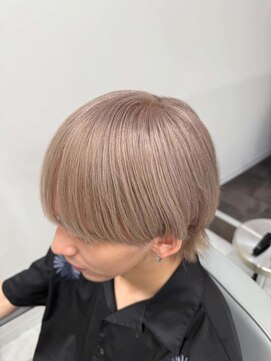 ワンズクロエ 原宿店(ONE's Chloe) フェザーパーマグレーフェザーショートサーフカール波打ちパーマ