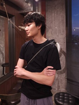 ブロック ジャポン(bloc japon) ニュアンスパーマ マッシュウルフ