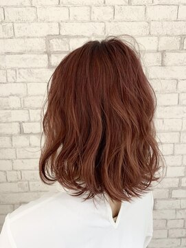 ヘアーアンドメイク ニューヨークニューヨーク 姫路店(Hair&Make NYNY) ダブルカラーでピンクコーラル