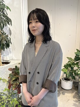 オムズポカ 栄矢場町店(OM's poka) ロングパーマ/レイヤーパーマ