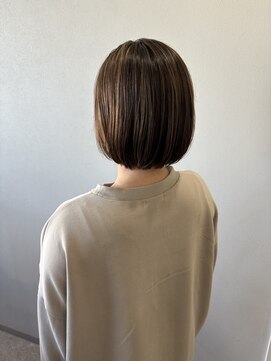 リブール 西尾店(libuR) ミディアム／トリートメント／西尾／碧南／髪質改善／ブラウン