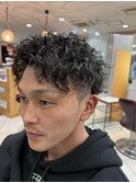 スパイラルパーマ