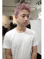 アンド グラフ(& Graph.)&nbsp;ホワイトピンク　ブリーチ