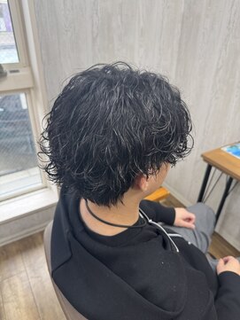 Men's hair salon CLEL【クレル】メンズカット/メンズパーマ/眉毛【3/6開店(予定)】 【今話題のパーマ◎】波巻きスパイラルパーマ
